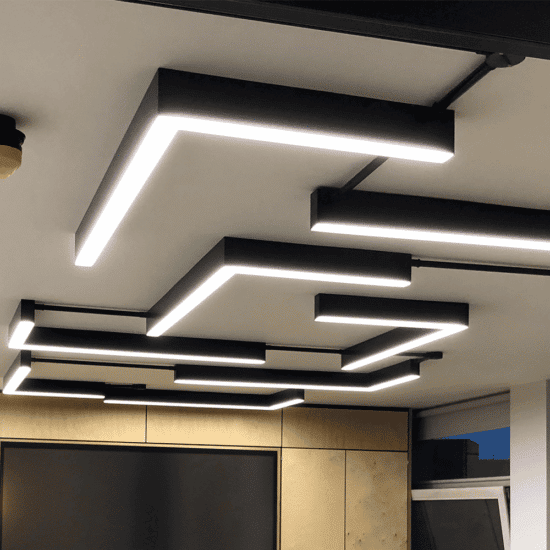 ceiling mounted lighting