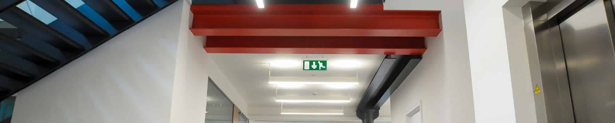 emergency lighting solution walkway