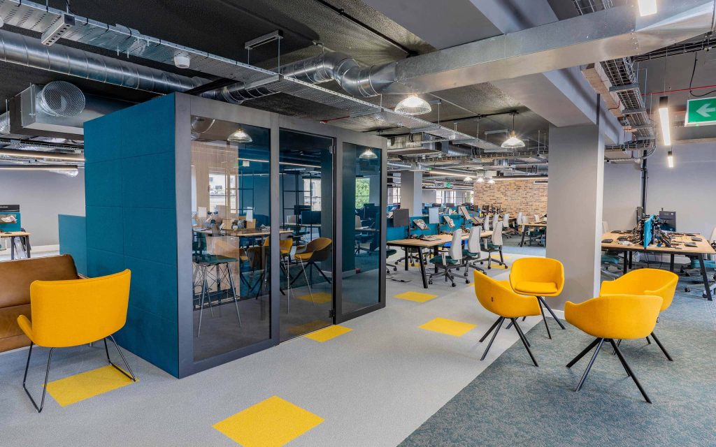 Open-plan office lighting