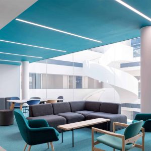 M-Line recessed Lighting in modern office setting