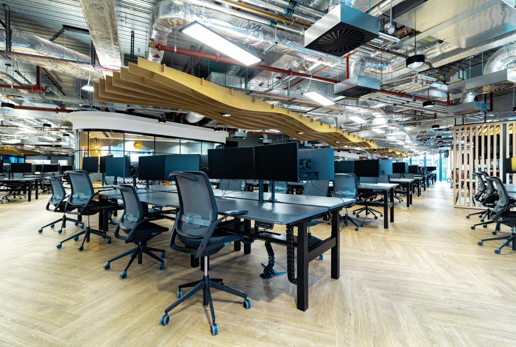 workplace lighting for CAT B fit outs