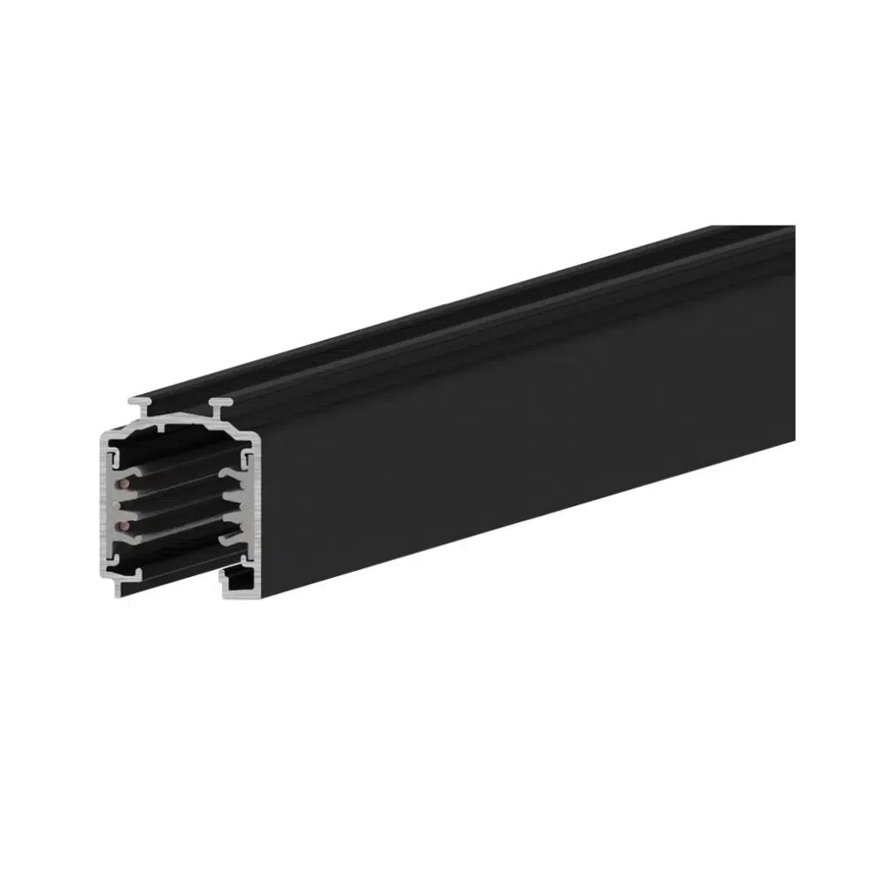 Multi-Track Lighting profile in black